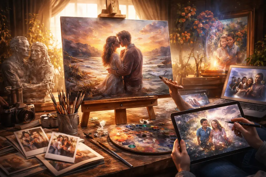 The Art of Connection Transforming Memories into Masterpieces