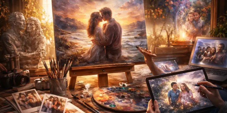 The Art of Connection Transforming Memories into Masterpieces