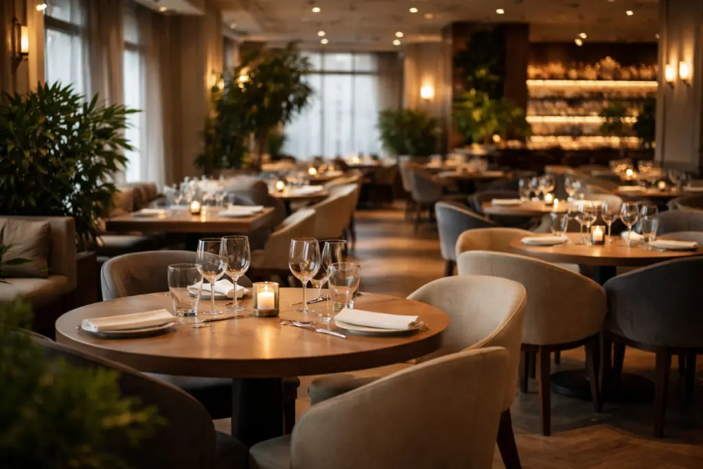 The Mathematics of Perfect Table Spacing