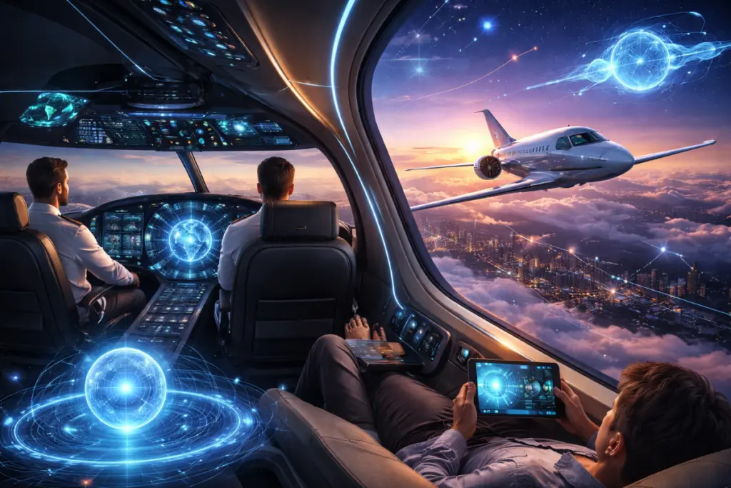 The Role of AI in Next Gen Private Jet Systems