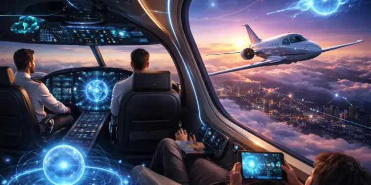 The Role of AI in Next Gen Private Jet Systems