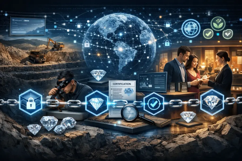 The Role of Blockchain in Diamond Traceability and Transparency