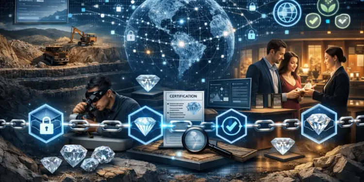 The Role of Blockchain in Diamond Traceability and Transparency