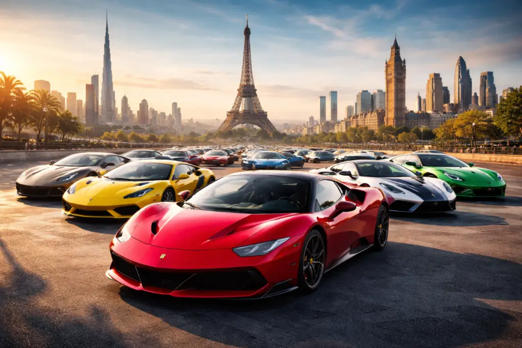 The Top 10 Countries with the Most Supercars