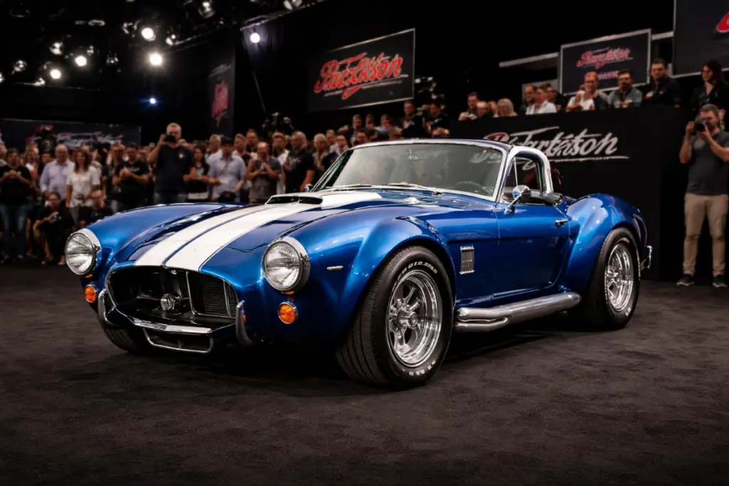 What is the most expensive car sold at Barrett-Jackson 2026