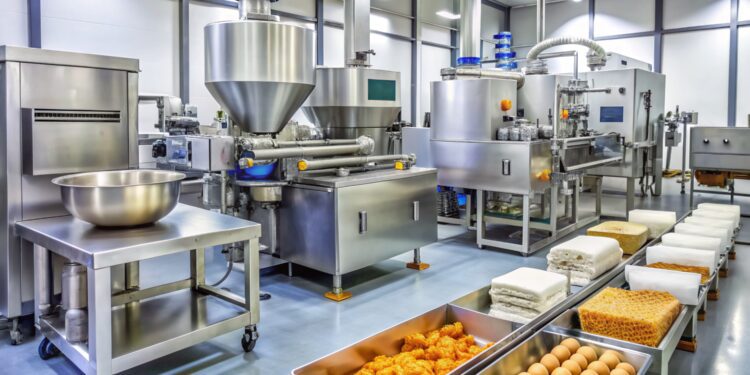 The image of a food industry equipment
