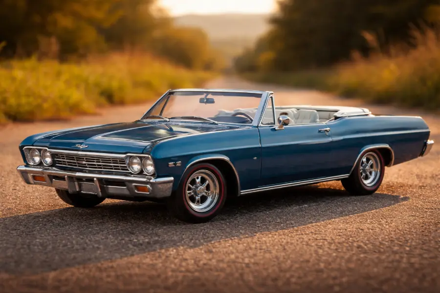 1966 Chevy Impala Super Sport Convertible – Classic Diecast Model Collectible