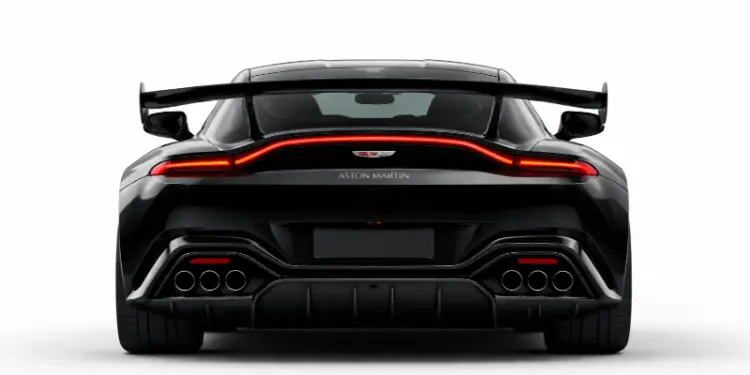 Aston Martin Vantage RS Prototype Spied with Eight Exhaust Setup