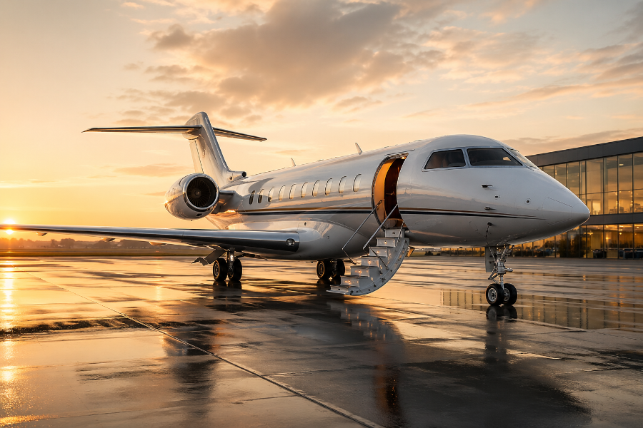 Bombardier Global 8000 Billionaire Private Jet Standard