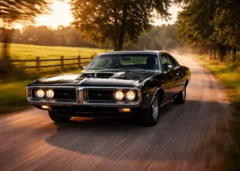 Classic Gem 1971 Charger SE Triple Black With 440 Engine