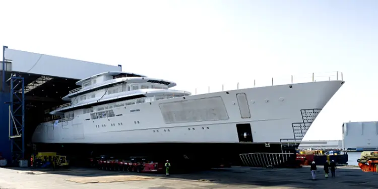 Feadship Launches 83m Project Solent