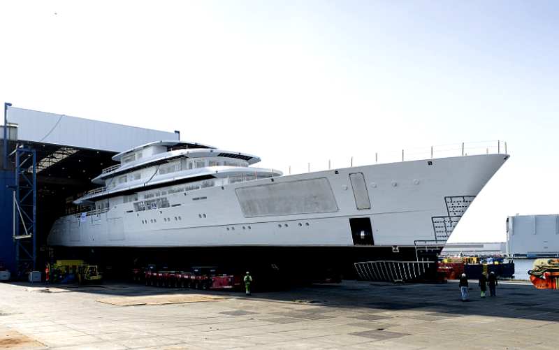 Feadship Launches 83m Project Solent