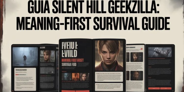 Guia Silent Hill Geekzilla: Meaning-First Survival Guide