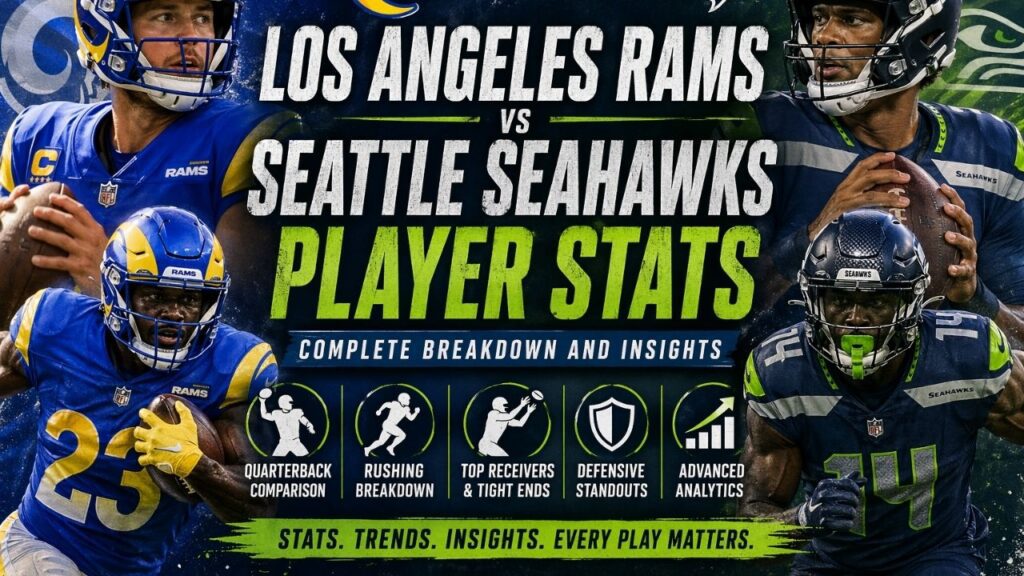 Los Angeles Rams vs Seattle Seahawks Player Stats: Complete Breakdown And Insights