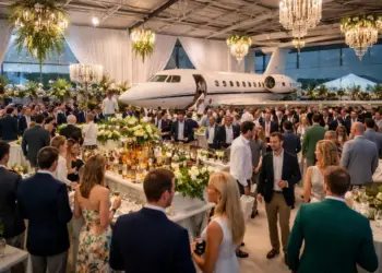 Masters Becomes Hotspot for Private Jet Firms and Elite Clients