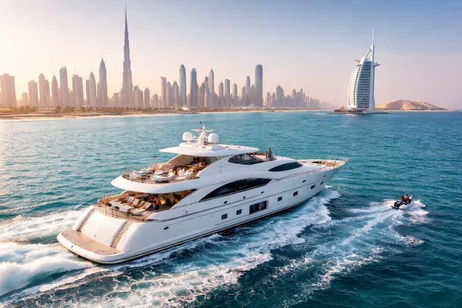 Rent a Superyacht in Dubai The Ultimate Luxury Experience