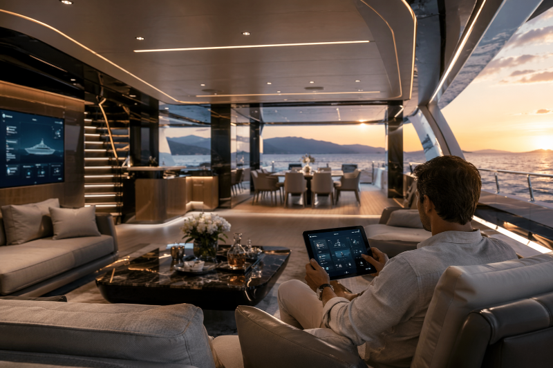 The AI Revolution in 2026 Private Superyachts