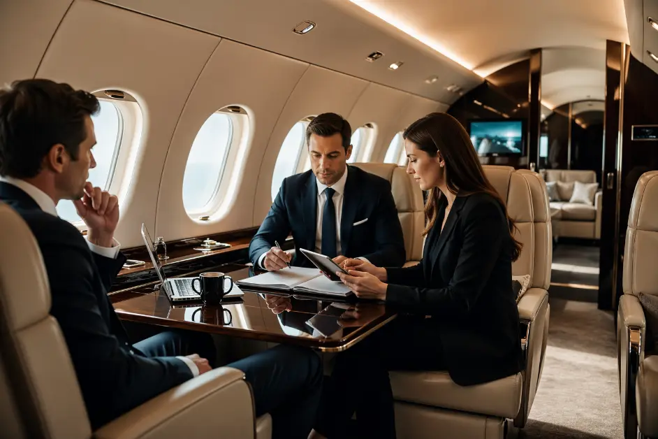 Top Private Jets for Corporate Executives