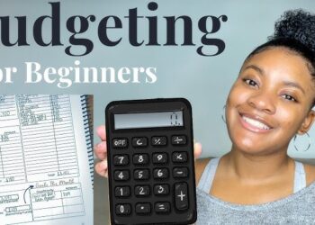 how to create a monthly budget plan for beginners step by step