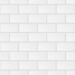 subway tile background. white seamless patter for kitchen backsplash, bathroom wall, shower. vector offset texture