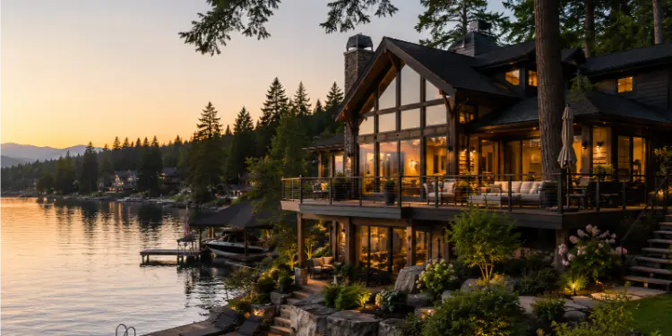 Homes on Lakes for Sale Become a New Luxury Real Estate Trend