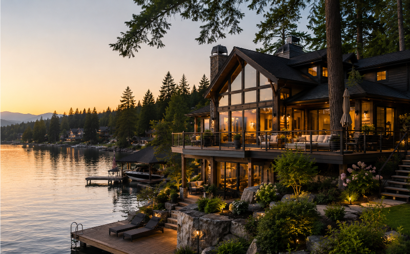 Homes on Lakes for Sale Become a New Luxury Real Estate Trend