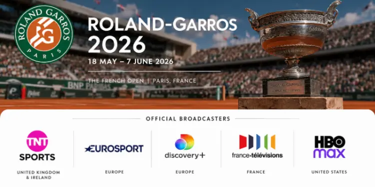 How Billionaire Tennis Fans Can Watch Roland Garros 2026 Worldwide
