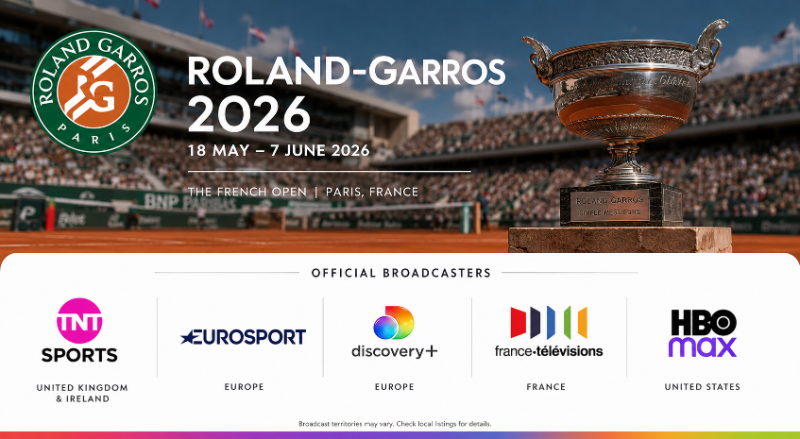 How Billionaire Tennis Fans Can Watch Roland Garros 2026 Worldwide