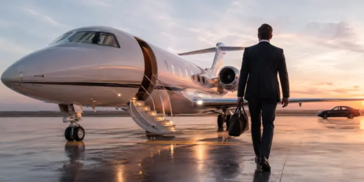 How CEOs Use Private Aviation to Save Time