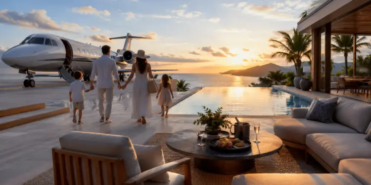 How Wealthy Families Travel Differently From Normal Tourists
