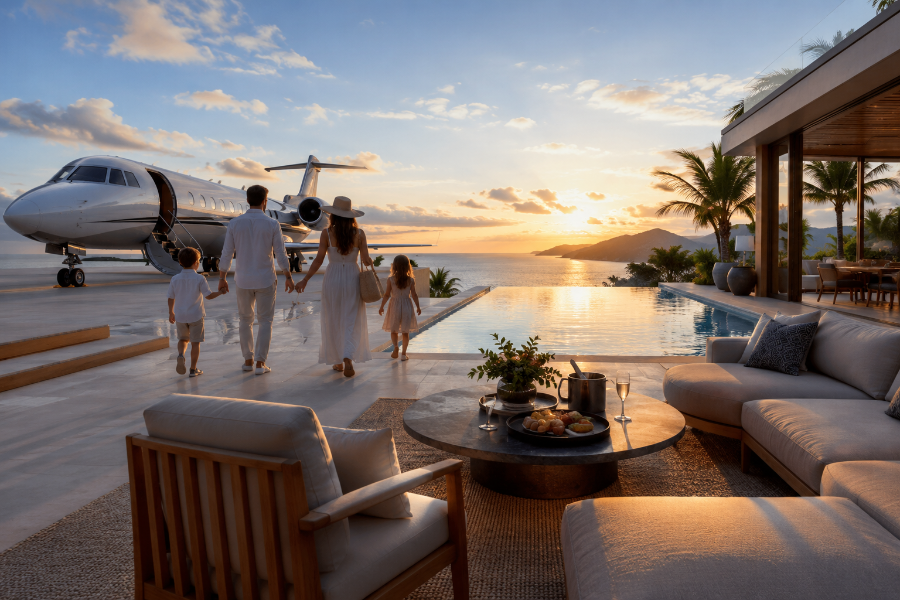 How Wealthy Families Travel Differently From Normal Tourists
