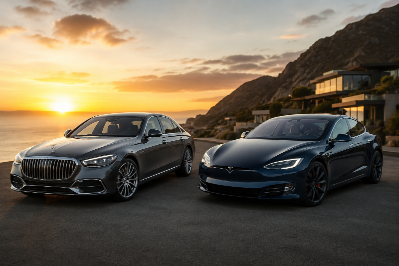 Hybrid vs Electric Luxury Cars What Rich Buyers Prefer
