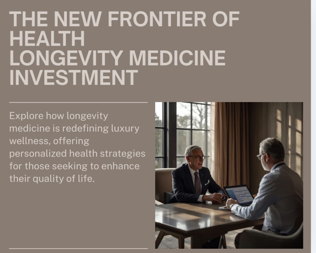 The New Frontier of Health: Why Longevity Medicine Is the Ultimate Luxury Investment