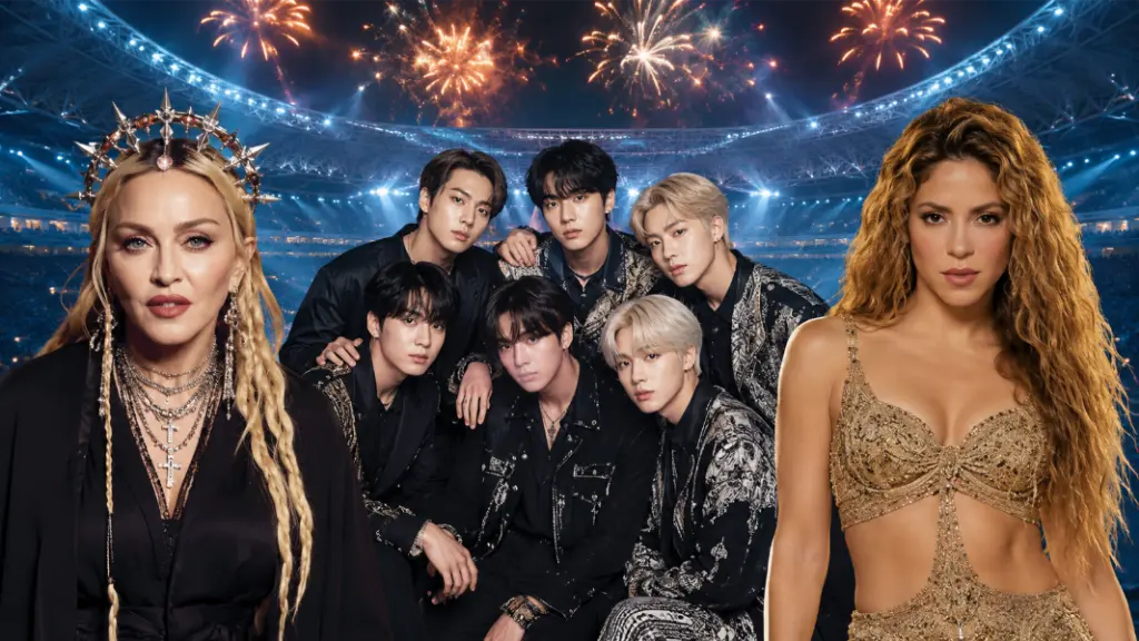 Madonna, BTS and Shakira Set for FIFA World Cup 2026 Halftime Show