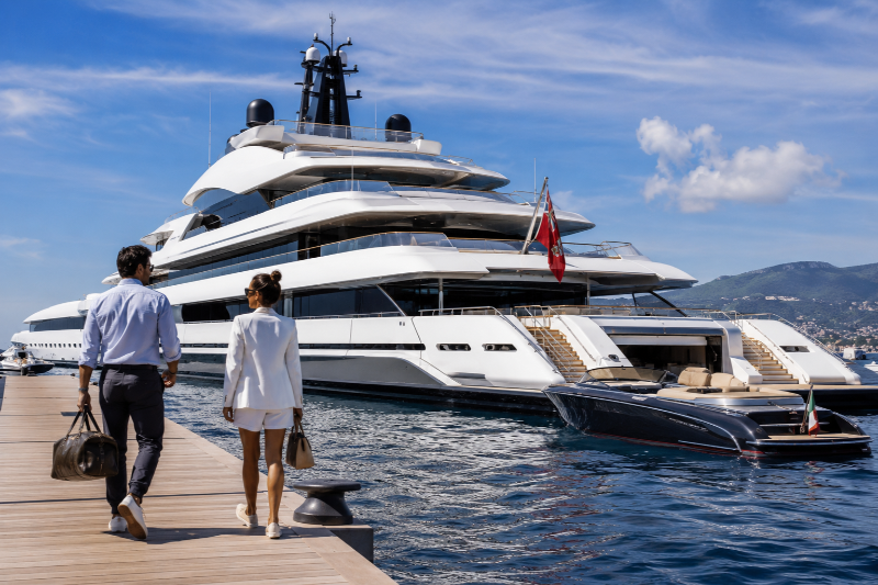 Mega Yachts for Sale Attract New Generation of Wealthy Buyers