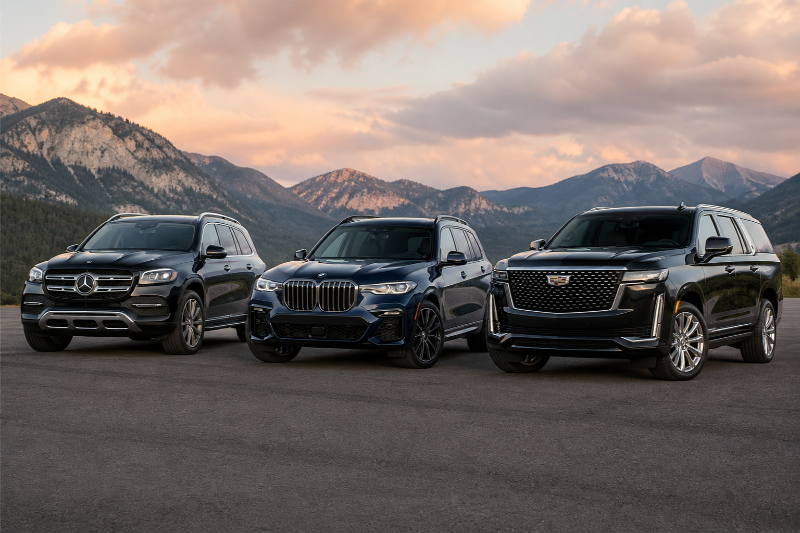 Mercedes-Benz GLS vs BMW X7 vs Cadillac Escalade Which $100K Luxury SUV Actually Wins in 2026