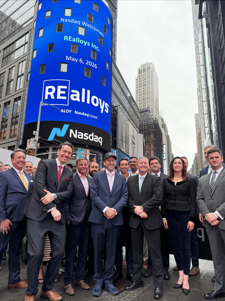 REalloys Rings the NASDAQ Closing Bell