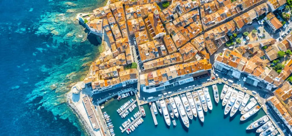 St Tropez From Above