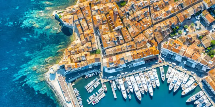 St Tropez From Above