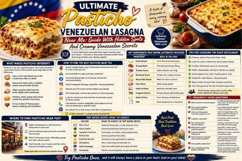 Ultimate Pasticho Venezuelan Lasagna Near Me: Guide With Hidden Spots And Creamy Venezuelan Secrets