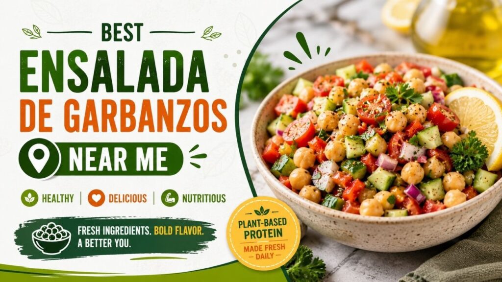 Best Ensalada De Garbanzos Near Me: That Food Lovers Cannot Stop Craving