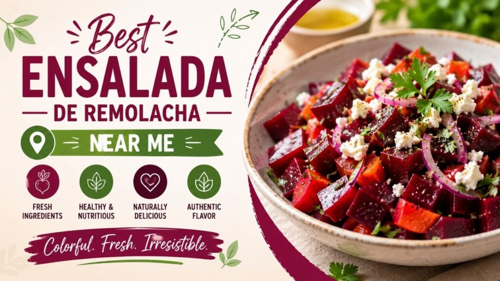 Best Ensalada De Remolacha Near Me