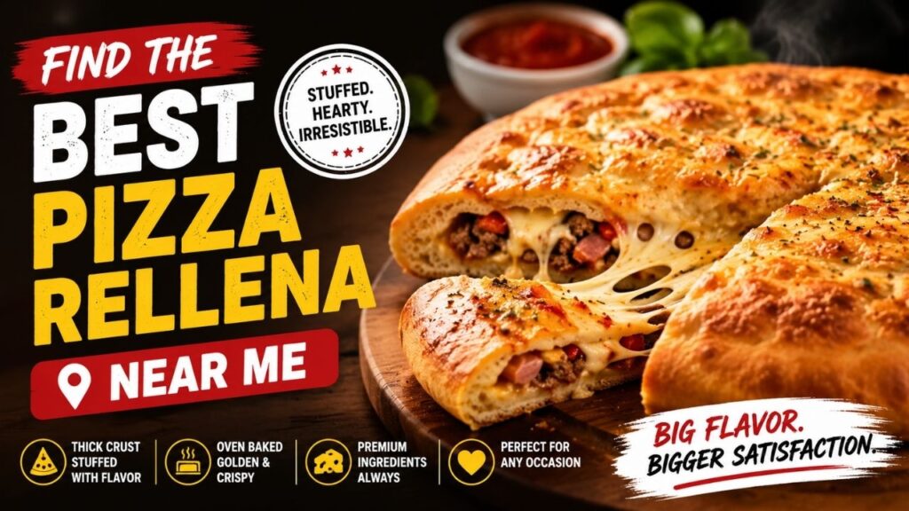 Best Pizza Rellena Near Me: That Food Lovers Cannot Stop Craving 