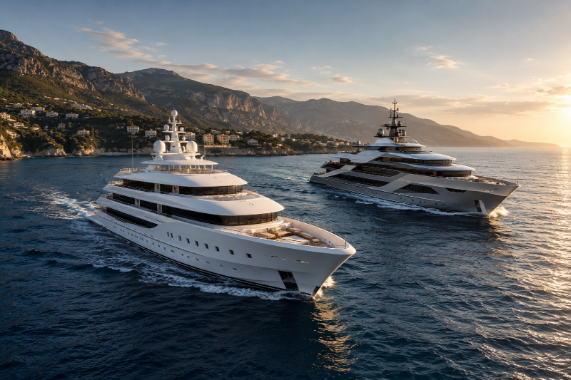 Feadship vs Oceanco The Battle of Dutch Superyacht Titans