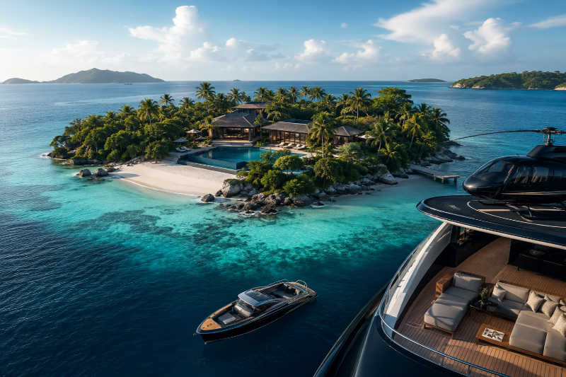 How Private Islands Became the Ultimate Status Symbol