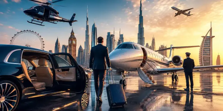 How the World's Wealthiest Travel Between Global Capitals