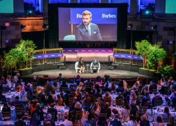 Maneet Ahuja in Conversation with David Beckham FORBES ICONOCLASTS Photo Credit: Jamel Toppin