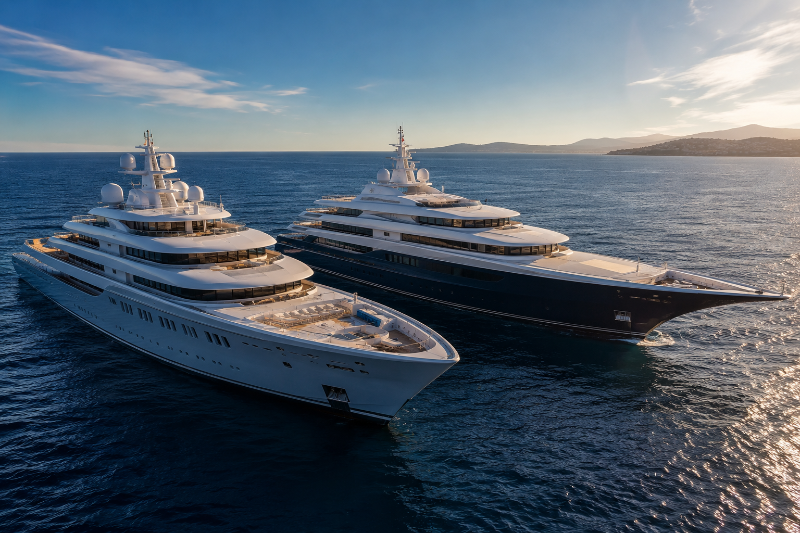 Lürssen vs Oceanco Two Giants of the Superyacht World