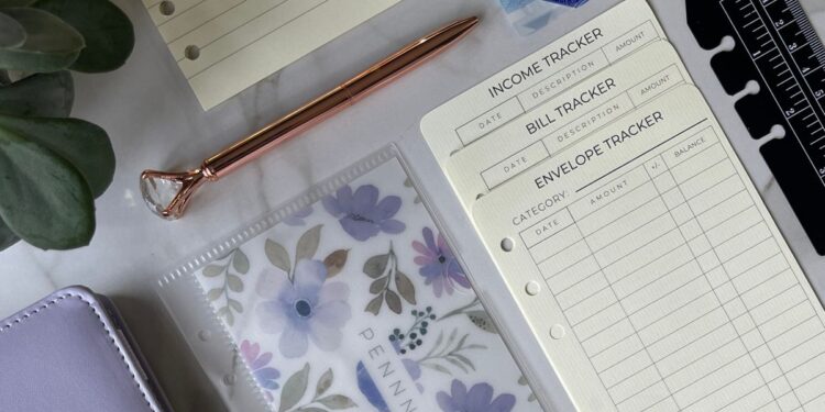 how to start a budget binder from scratch