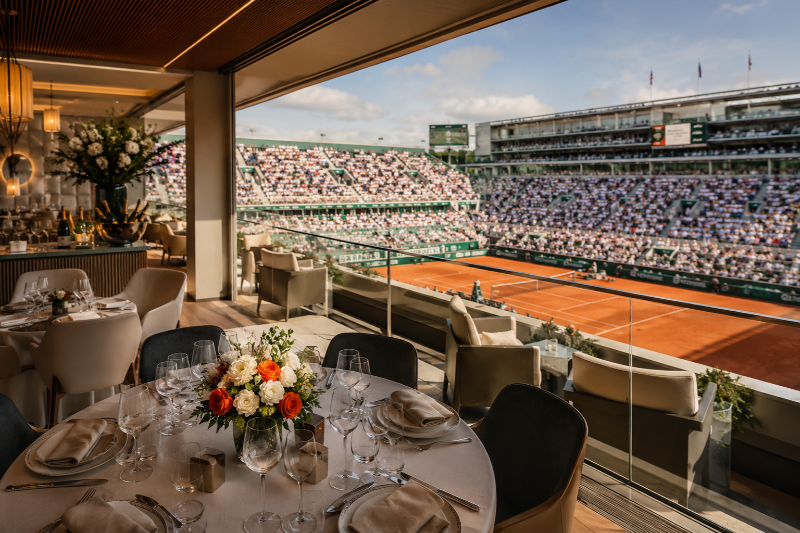 Roland-Garros Hospitality Inside the VIP Hospitality